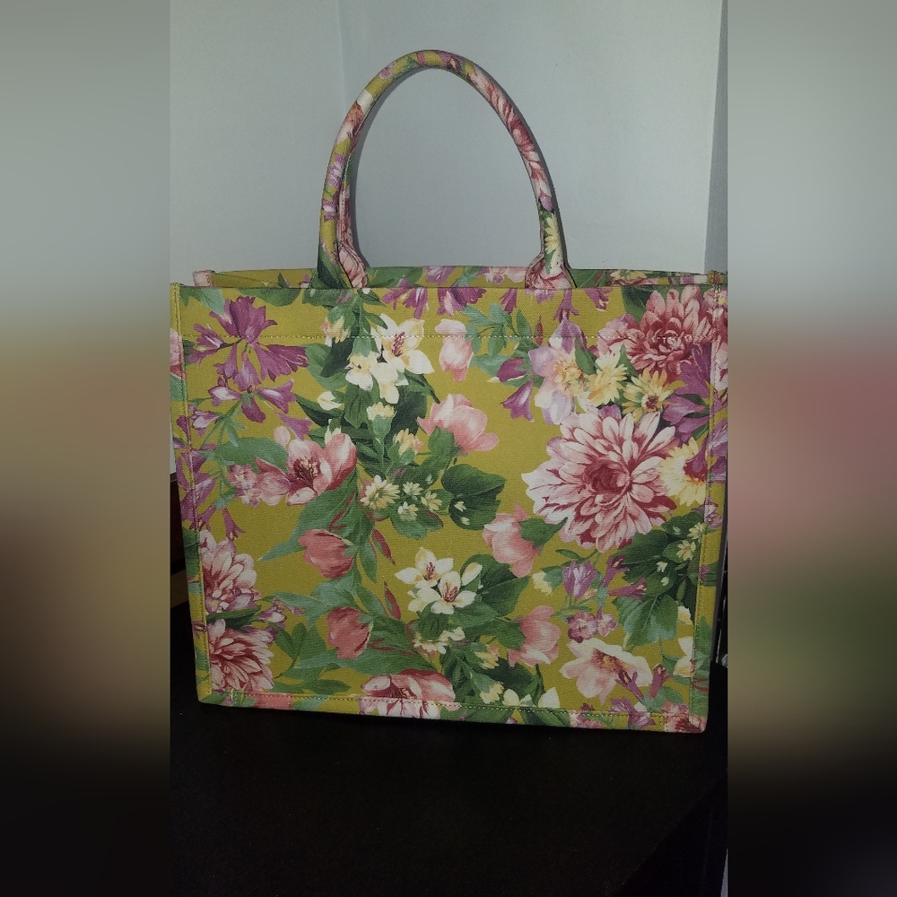 Large Floral Tote